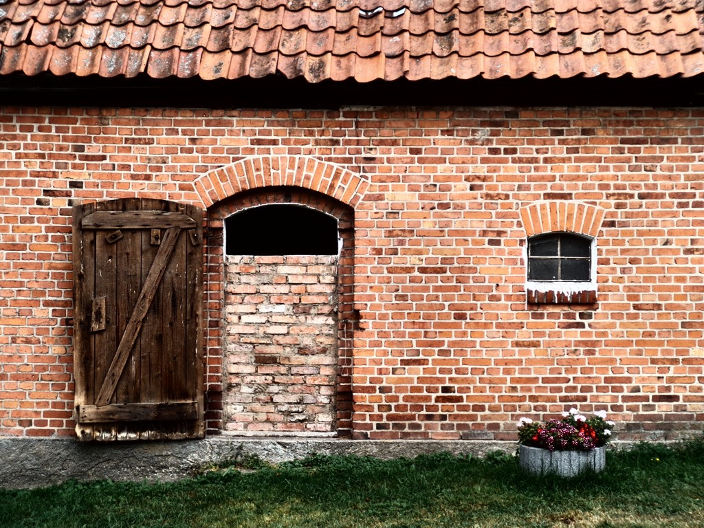 Sępopol, dom z czerwonej cegły
Mazury 2014
