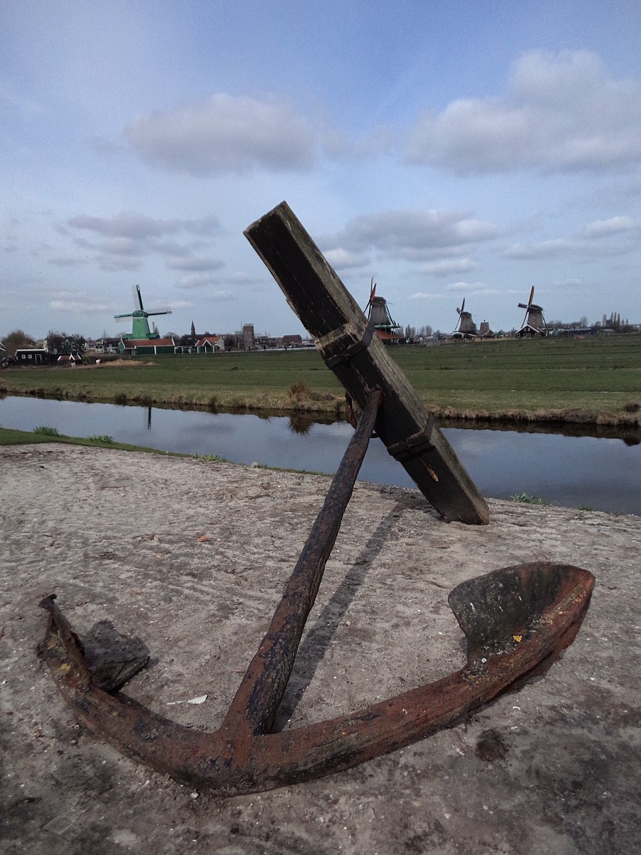 Kotwica
Skansen wiatrakó, pod Admsterdamem
Holandia 2015
