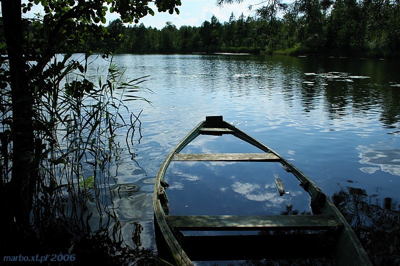 Stara łódź
Wigierski Park Narodowy, 2006
Słowa kluczowe: woda,łódź