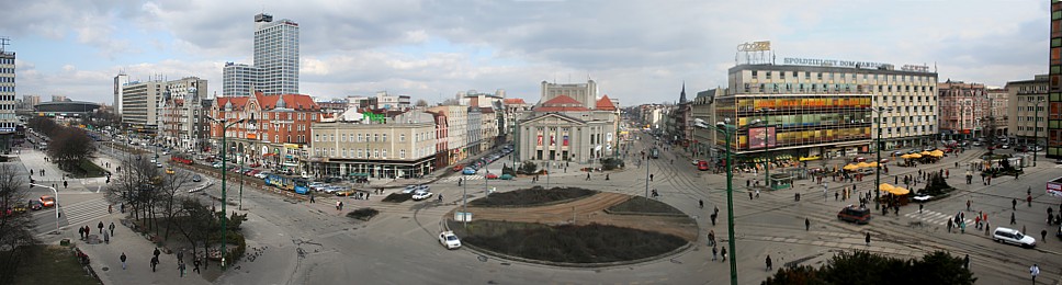 Katowice - panorama
Słowa kluczowe: panorama,budynek